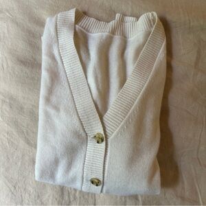 J. Crew | Cashmere cardigan | Ivory | XS or S